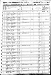 1850 Census, Warren County, Tennessee